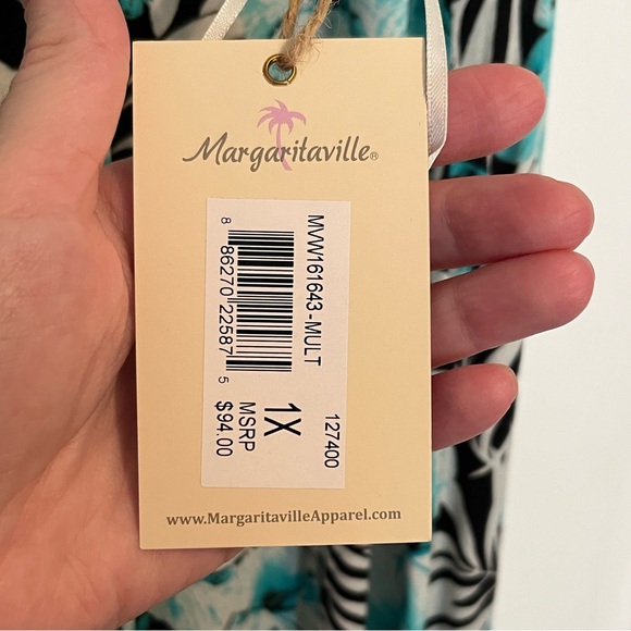 NWT Margaritaville Maxi Dress Size 1x - Picture 6 of 7